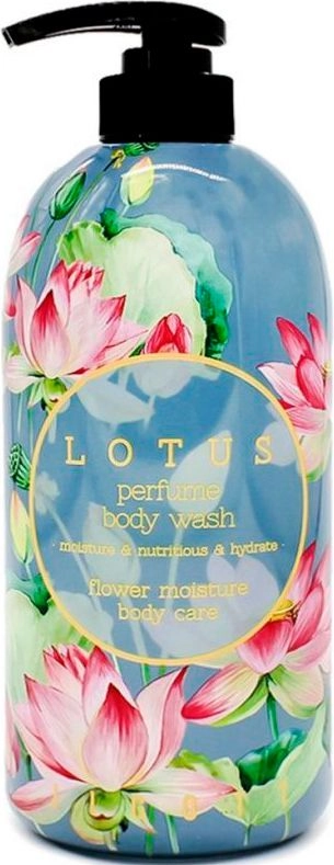 Парфумований гель для душу з лотосом - Jigott Lotus Perfume Body Wash, 750 мл - фото N1