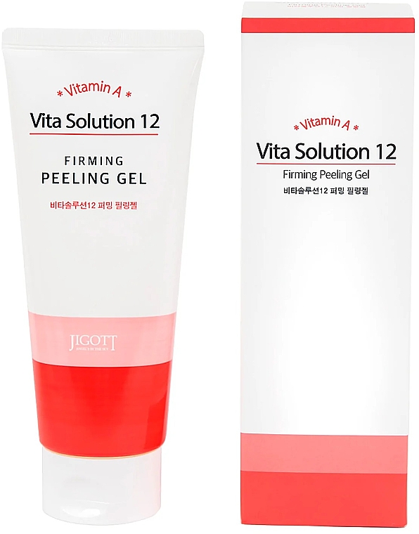 Підтягуючий пілінг-гель для обличчя - Jigott Vita Solution 12 Firming Peeling Gel, 180 мл - фото N1