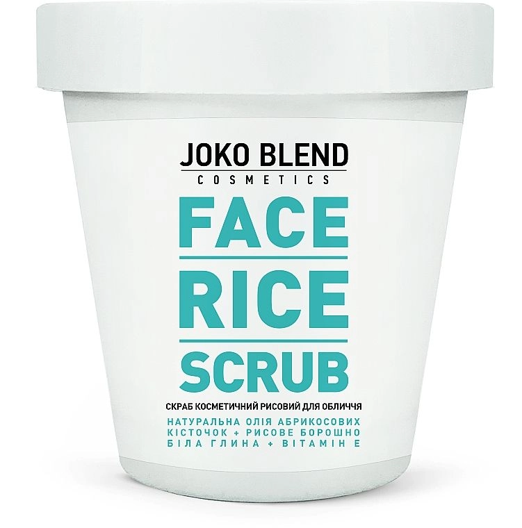 Joko Blend Рисовый скраб для лица Face Rice Scrub, 100г - фото N1