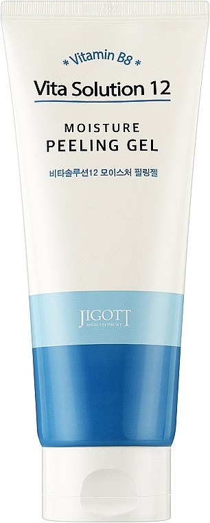 Зволожуючий пілінг-гель для обличчя - Jigott Vita Solution 12 Moisture Peeling Gel, 180 мл - фото N1