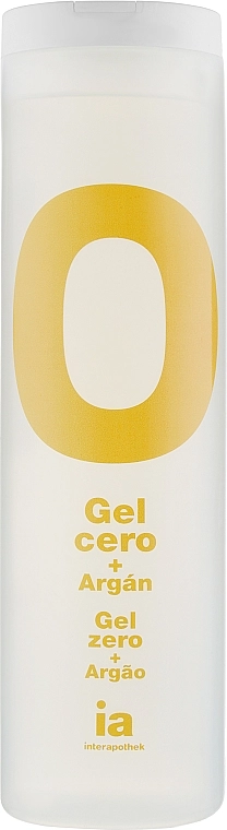 Гель для душу "0%" з аргановою олією для чутливої шкіри - Interapothek Gel Cero + Argan, 1000 мл - фото N1