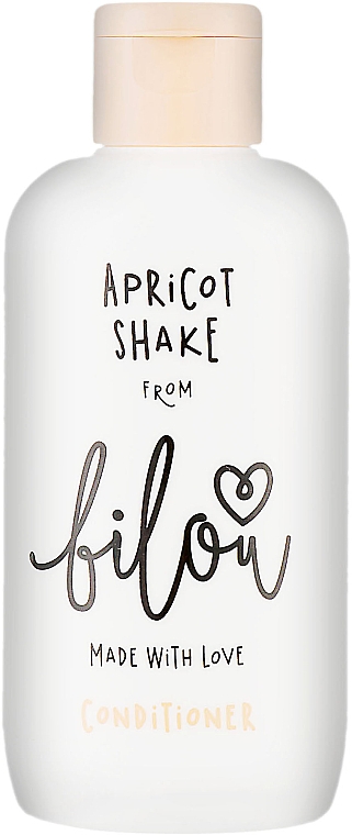 Кондиціонер для волосся "Абрикосовий шейк" - Bilou Apricot Shake Conditioner, 200 мл - фото N1
