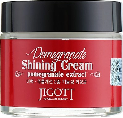 Крем гранатовий для яскравості шкіри - Jigott Pomegranate Shining Cream - фото N1