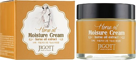 Зволожуючий крем з кінським маслом 70 мл - Jigott Horse Oil Moisture Cream, 70 мл - фото N2