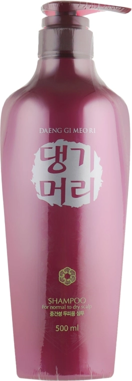 Шампунь для нормальної і сухої шкіри голови - Daeng Gi Meo Ri Shampoo For Normal To Dry Scalp, 500 мл - фото N1