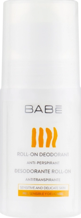 Дезодорант-антиперспирант унисекс "24 часа защита и комфорт" - BABE Laboratorios Roll-On Deodorant, 50 мл - фото N1