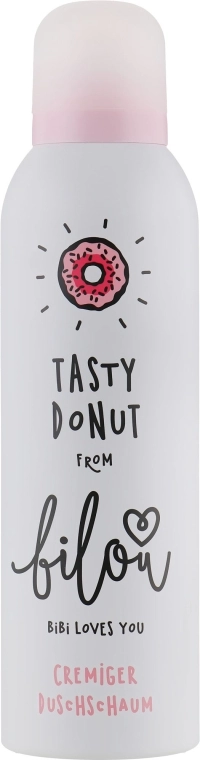 Пенка для душа "Сладкий пончик" - Bilou Tasty Donut Shower Foam, 200 мл - фото N1