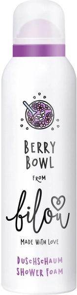 Пінка для душу "Свіжі ягоди" - Bilou Berry Bowl Shower Foam, 200 мл - фото N1