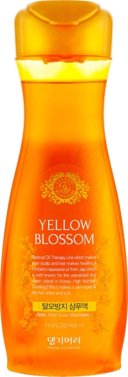 Шампунь против выпадения волос - Daeng Gi Meo Ri Yellow Blossom Shampoo, 400 мл - фото N1