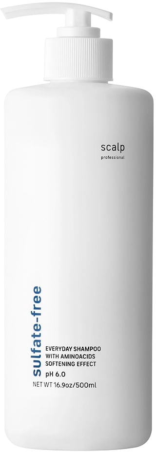 Бессульфатный шампунь с аминокислотами - Scalp Professional Scalp Everyday Shampoo With Aminoacids Softening Effect, 500 мл - фото N1