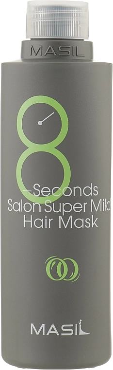 Пом’якшуюча маска для волосся за 8 секунд - Masil 8 Seconds Salon Super Mild Hair Mask, 100 мл - фото N2