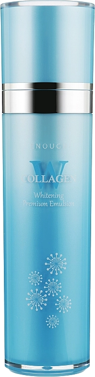Эмульсия для лица осветляющая - Enough W Collagen Whitening Premium Emulsion, 130 мл - фото N2