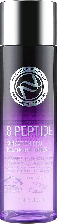 Антивозрастной пептидный тонер - Enough 8 Peptide Sensation Pro Balancing Toner, 130 мл - фото N2