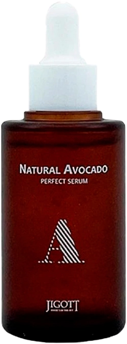 Поживна сироватка для обличчя з авокадо - Jigott Natural Avocado Perfect Serum, 50 мл - фото N1