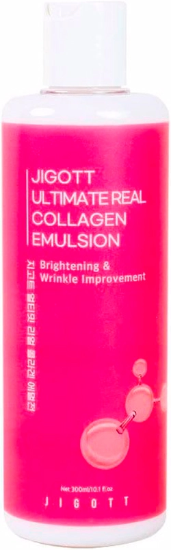 Эмульсия с коллагеном - Jigott Ultimate Real Collagen Emulsion, 300 мл - фото N1