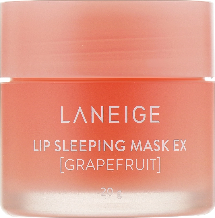 Ночная маска для губ с экстрактом грейпфрута - Laneige Lp Sleeping Mask EX Grapefruit, 20 г - фото N1