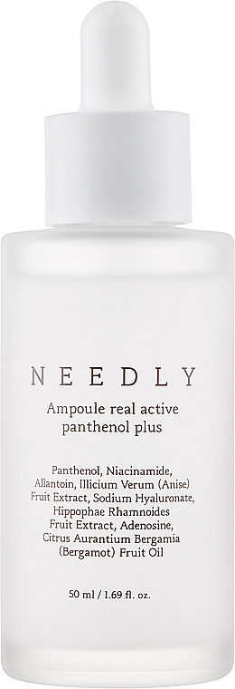 Восстанавливающая ампульная сыворотка - NEEDLY Ampoule Real Active Panthenol Plus, 50 мл - фото N1