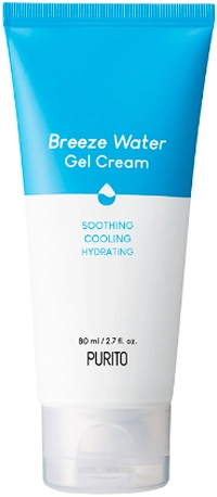 Зволожуючий та охолоджуючий крем-гель для обличчя - PURITO Breeze Water Gel Cream, 80 мл - фото N1