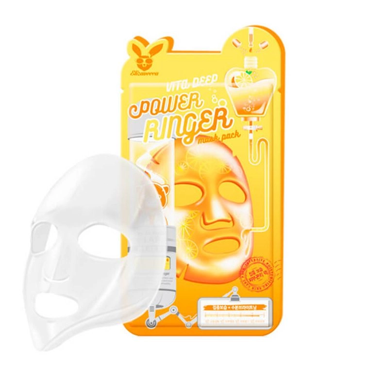 Маска поживна миттєвої дії - Elizavecca Face Care Vita Deep Power Ranger Mask, 1 шт - фото N10