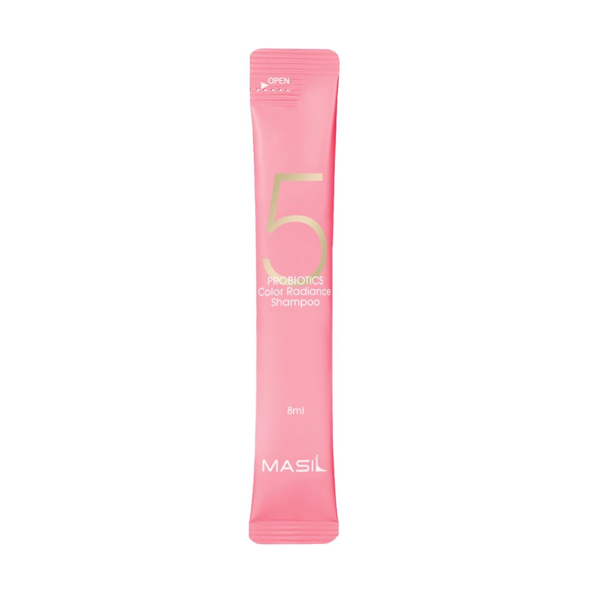 Шампунь для захисту кольору фарбованого волосся з пробіотиками - Masil 5 Probiotics Color Radiance Shampoo, 8 мл - фото N3