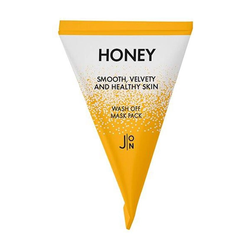 Маска для обличчя МЕД - J:ON Honey Smooth Velvety and Healthy Skin Wash Off Mask Pack, 1 шт - фото N4