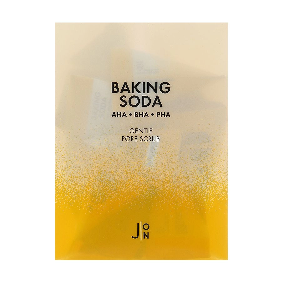 Содовый скраб пилинг для лица - J:ON Baking Soda Gentle Pore Scrub, 5 гр - фото N7