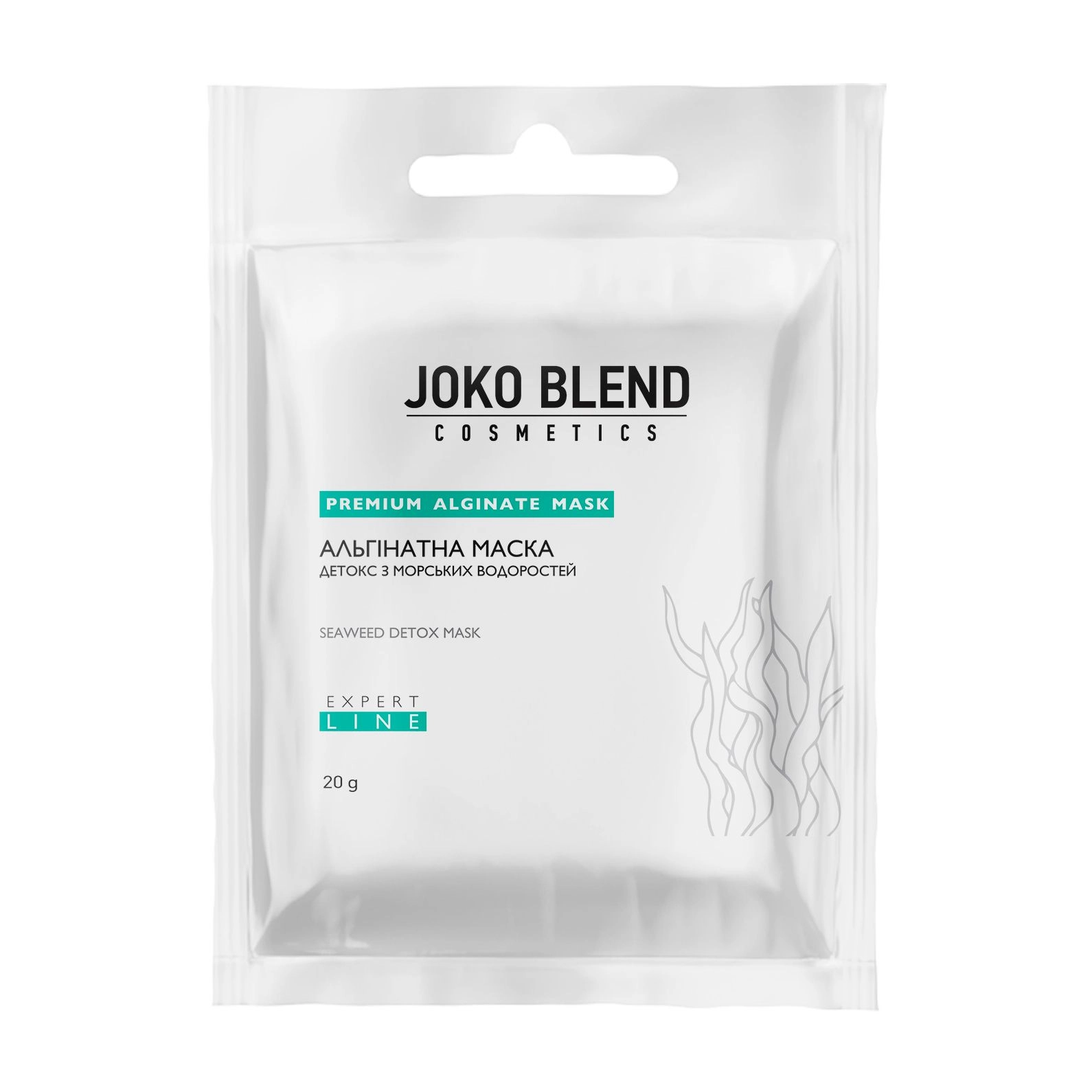 Альгинатная детокс маска с морскими водорослями - Joko Blend Premium Alginate Mask, 20 г - фото N4