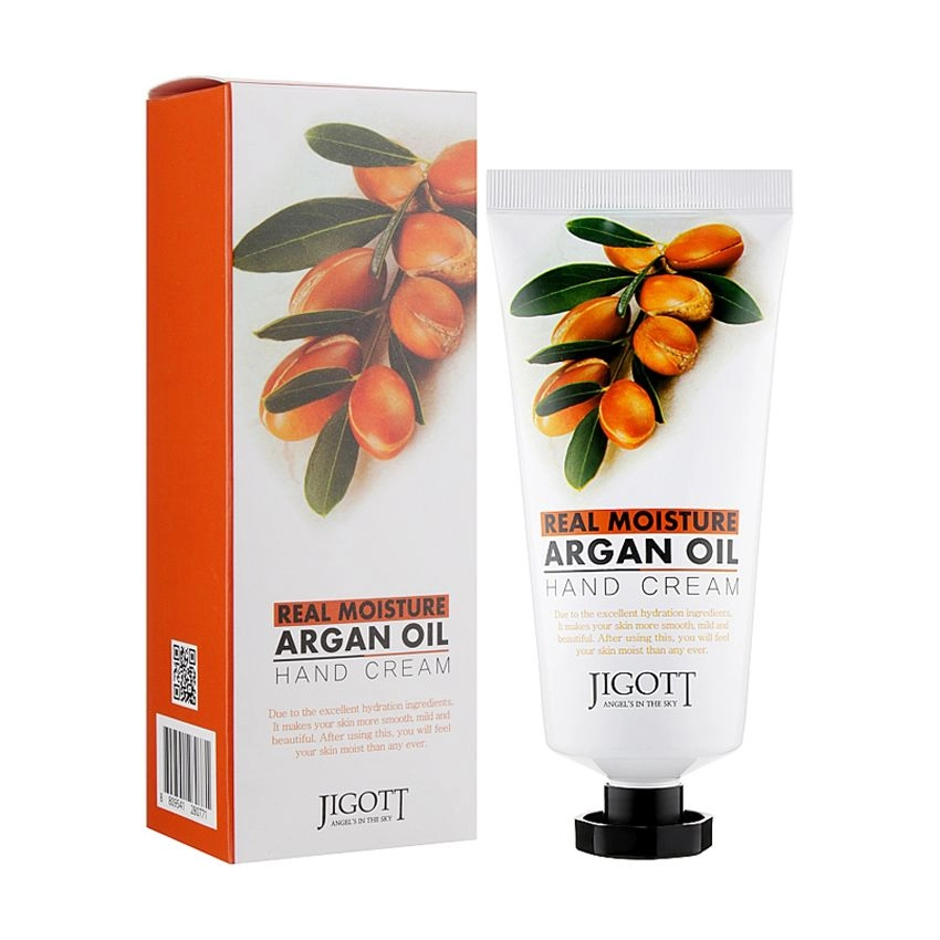 Крем для рук з аргановою олією - Jigott Real Moisture Argan Oil Hand Cream, 100 мл - фото N3
