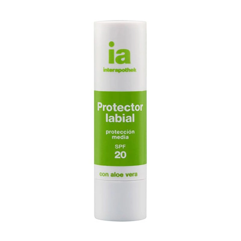 Бальзам-стік для губ з SPF 20 та екстрактом Алое Вера Protector Labial, 4г - Interapothek Protector Labial - фото N2