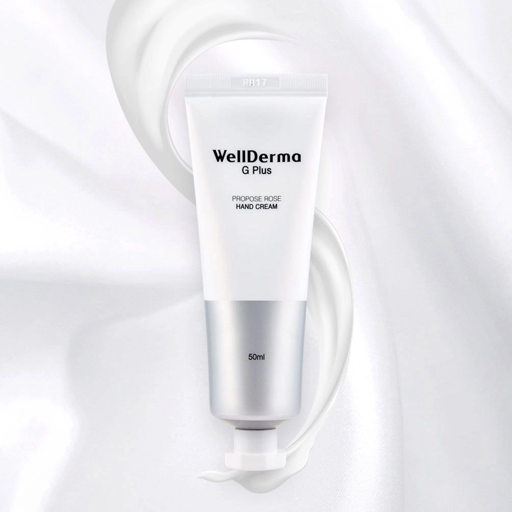 Крем для рук - WellDerma G Plus Propose Rose Hand Cream, 50 мл - фото N4