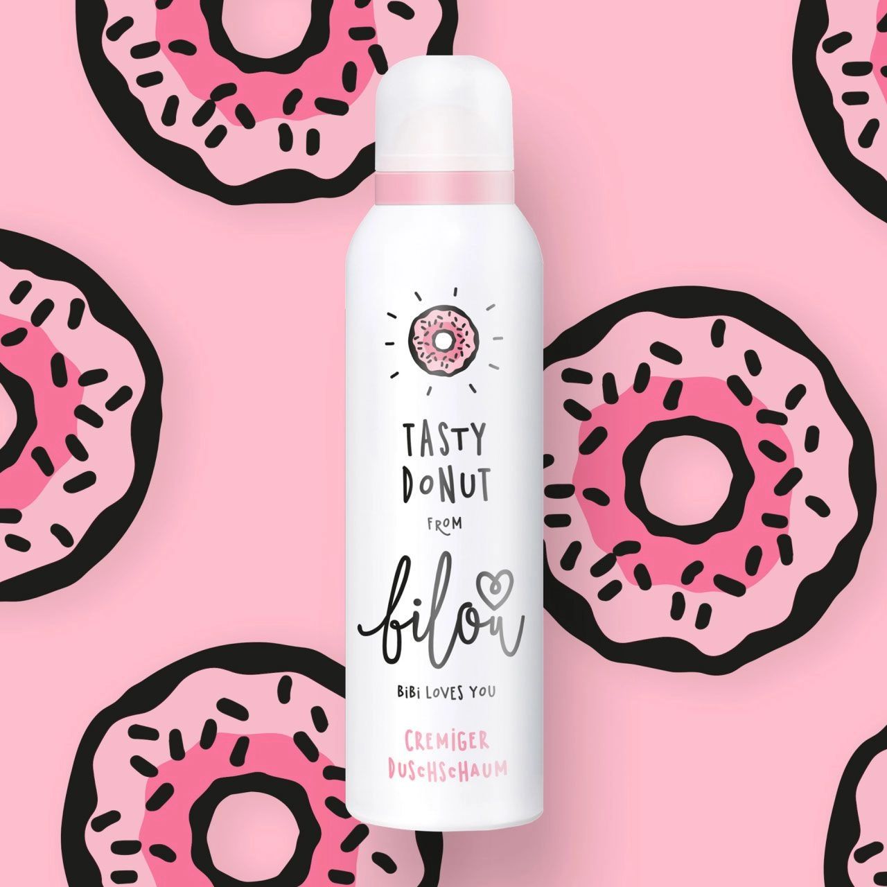 Пенка для душа "Сладкий пончик" - Bilou Tasty Donut Shower Foam, 200 мл - фото N5