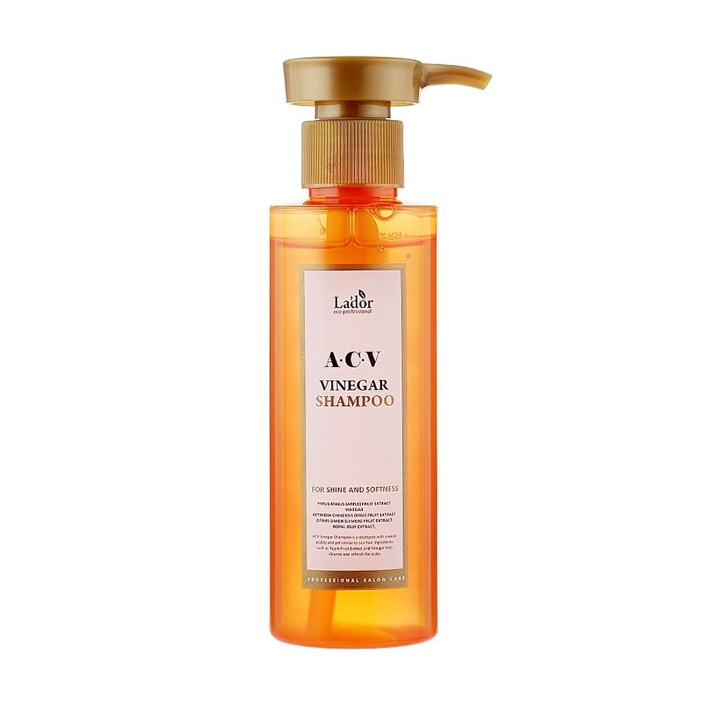 Глубокоочищающий шампунь с яблочным уксусом для жирной кожи головы склонной к перхоти - La'dor ACV Vinegar Shampoo, 150 мл - фото N3