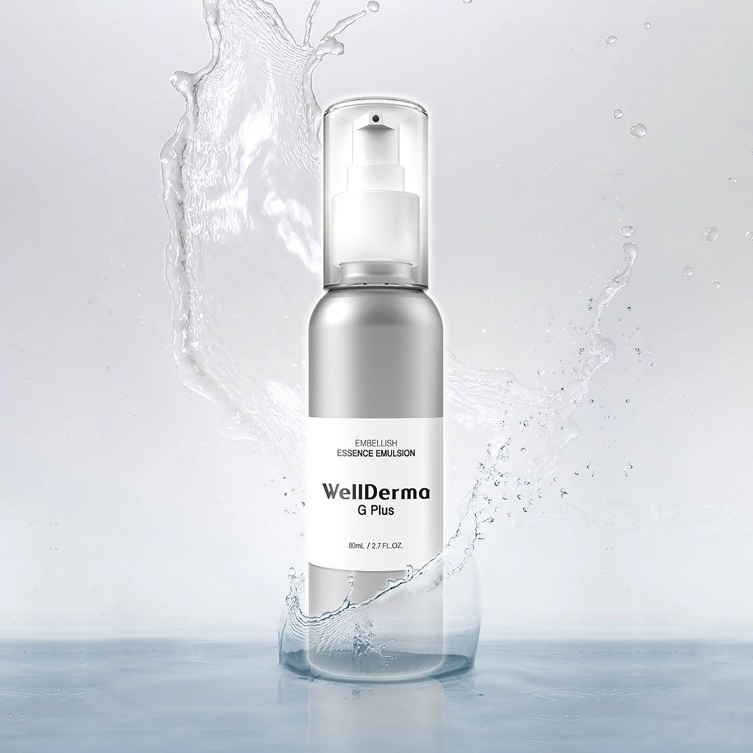 WellDerma Wellderma емульсія для обличчя зволоження GPlus Embellish Essence Emulsion, 80 Мл - фото N3