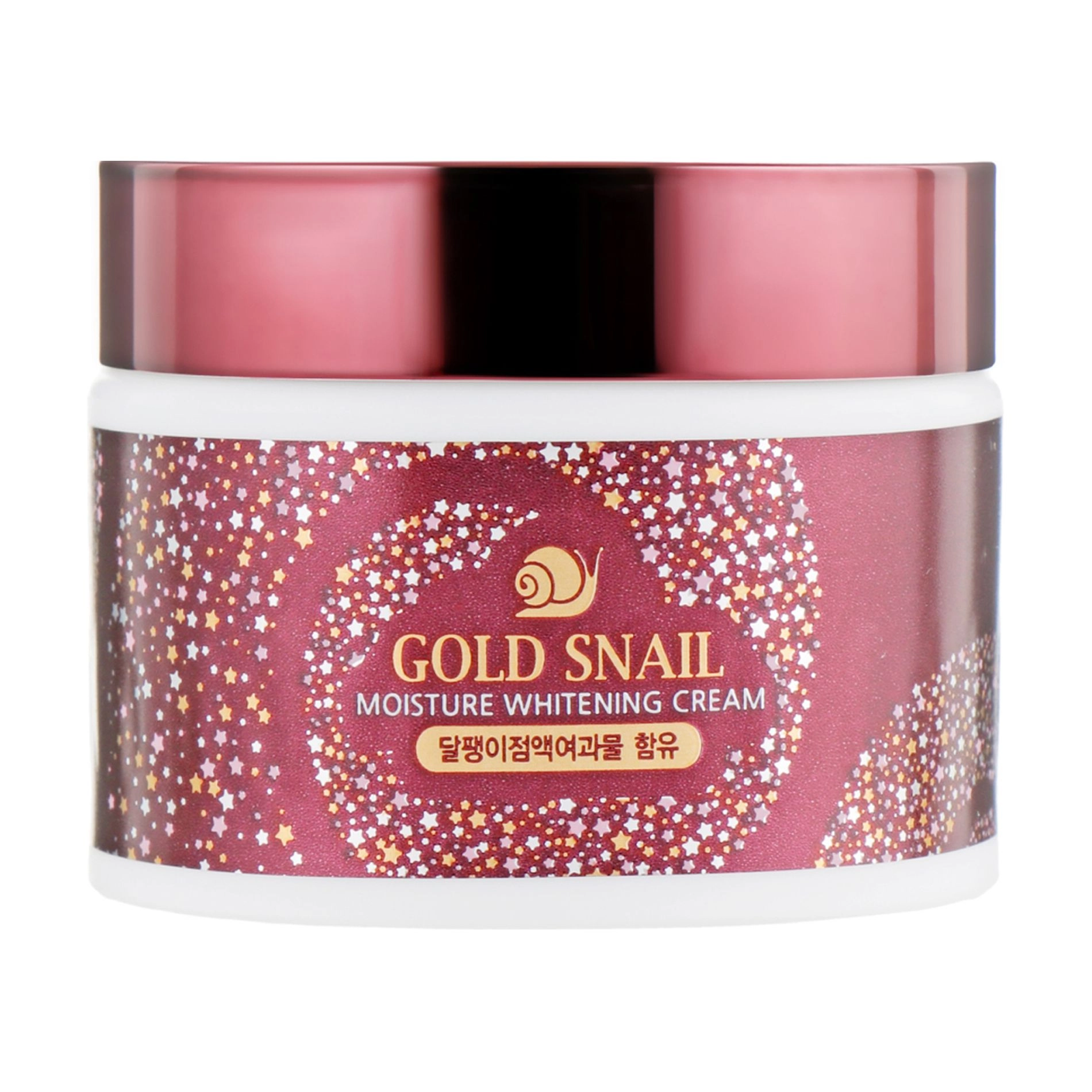 Крем с муцином улитки - Enough Gold Snail Moisture Whitening Cream, 50 мл - фото N5