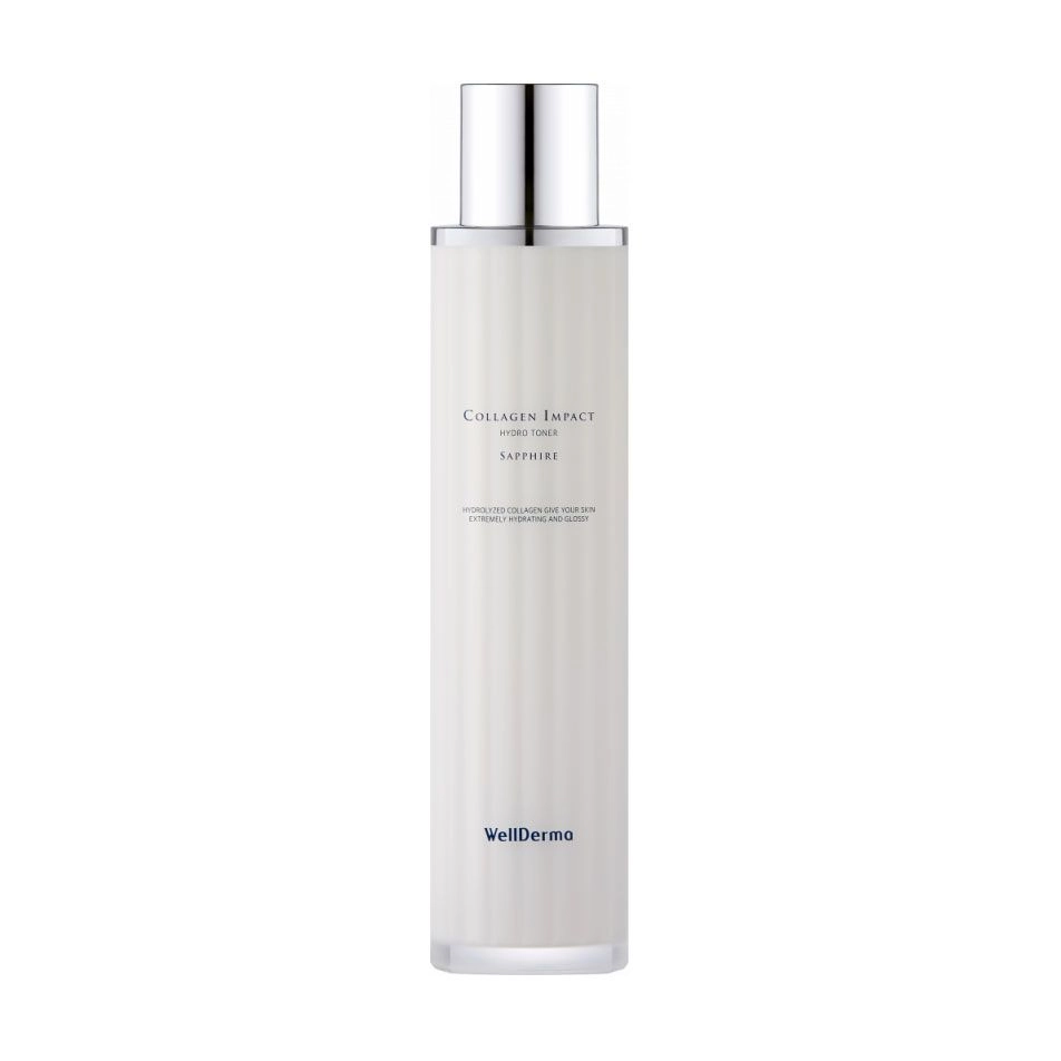 WellDerma Wellderma Тонер Для Лица Коллаген Collagen Impact Hydro Toner Sapphire, 100 Мл - фото N1