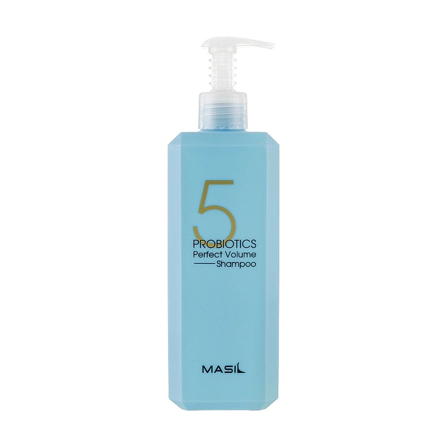 Шампунь для придания объёма тонким волосам с пробиотиками - Masil 5 Probiotics Perfect Volume Shampoo, 500 мл - фото N2