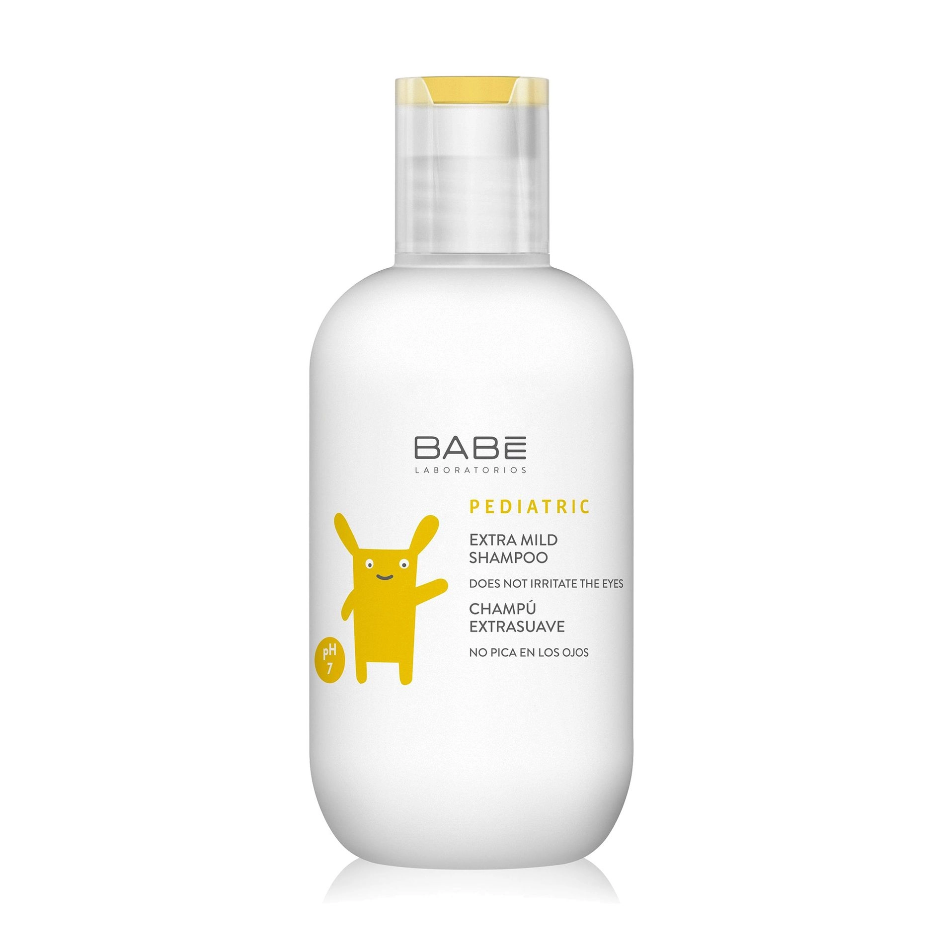 Супермягкий детский шампунь с кондиционером - BABE Laboratorios PEDIATRIC Extra Mild Shampoo, 200 мл - фото N3