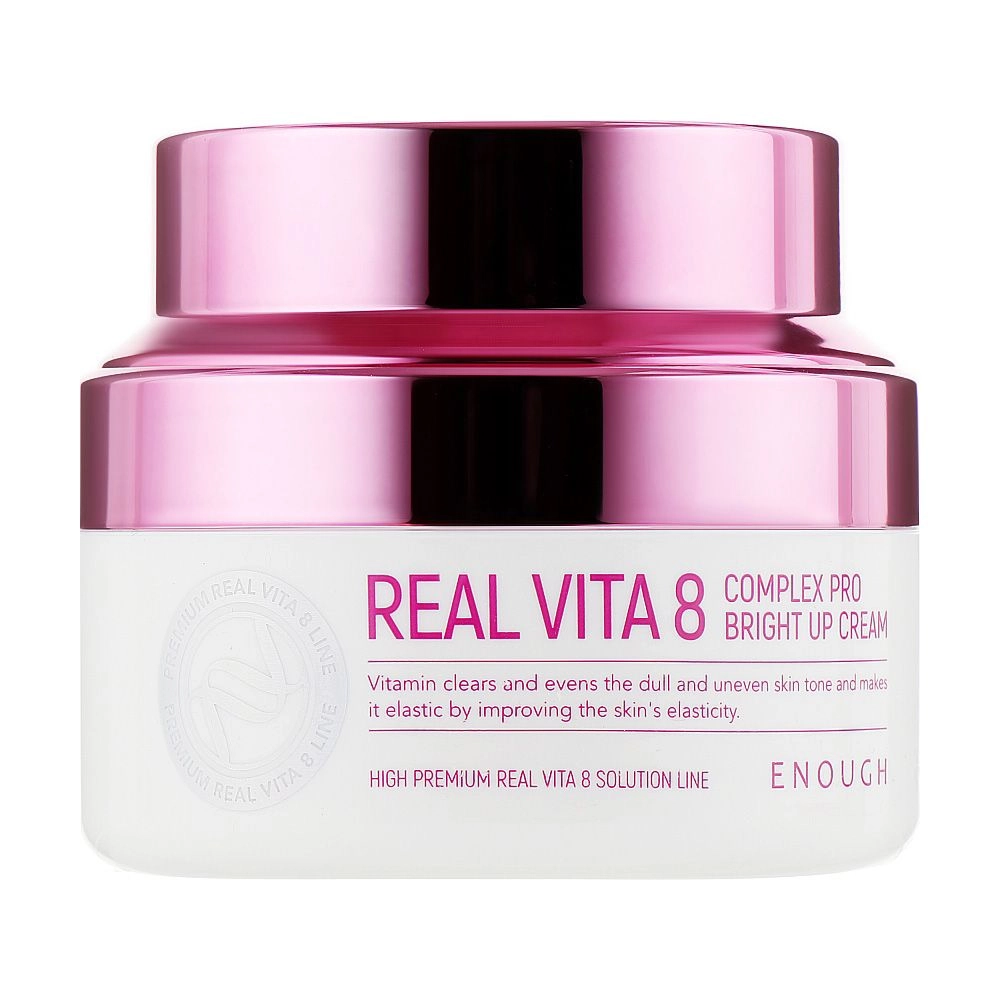 Живильний крем для обличчя з вітамінами - Enough Real Vita 8 Complex Pro Bright Up Cream, 50 мл - фото N5
