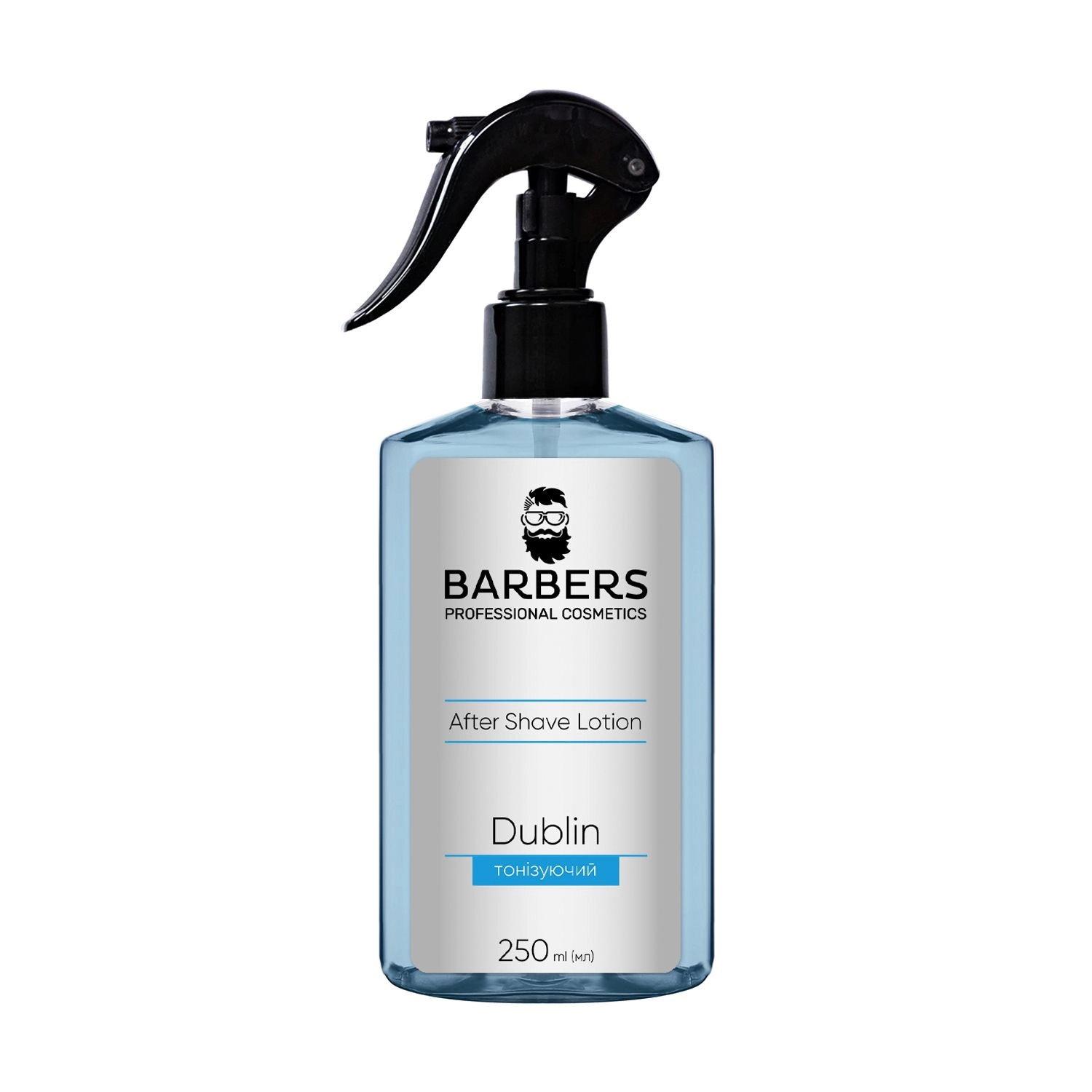 Тонізуючий лосьйон після гоління - Barbers Dublin Aftershave Lotion, 250 мл - фото N3