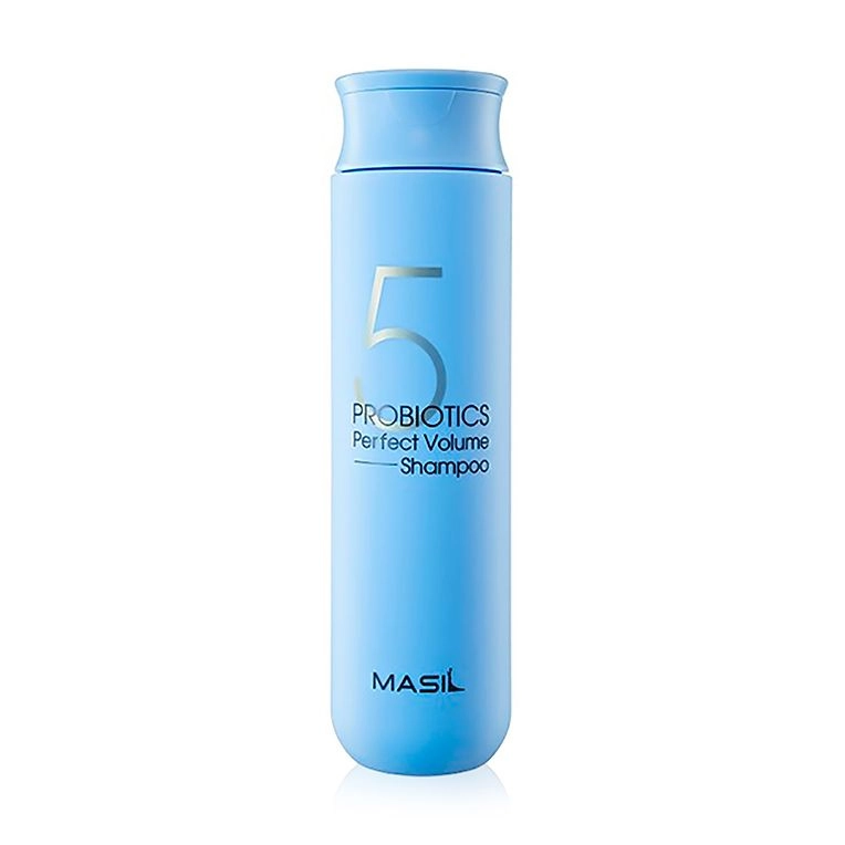 Шампунь для придания объёма тонким волосам с пробиотиками - Masil 5 Probiotics Perfect Volume Shampoo, 300 мл - фото N3
