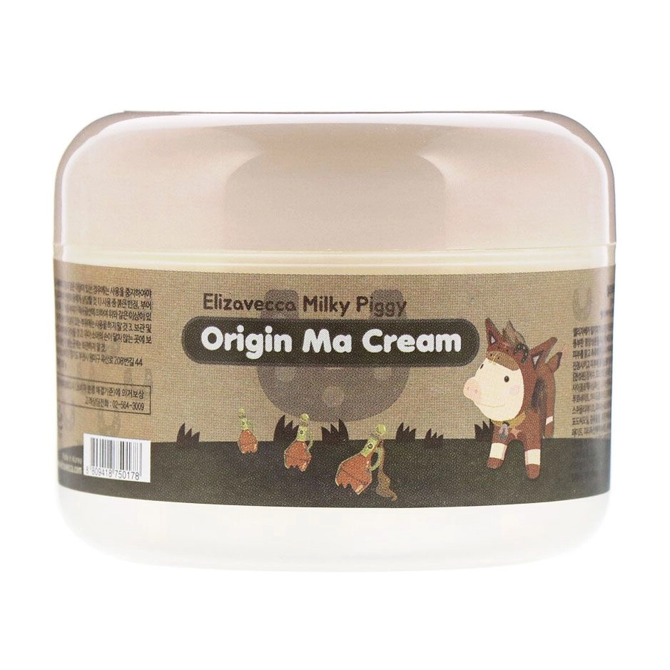 Питательный крем для лица с лошадиным жиром - Elizavecca Milky Piggy Origin Ma Cream, 100 мл - фото N9
