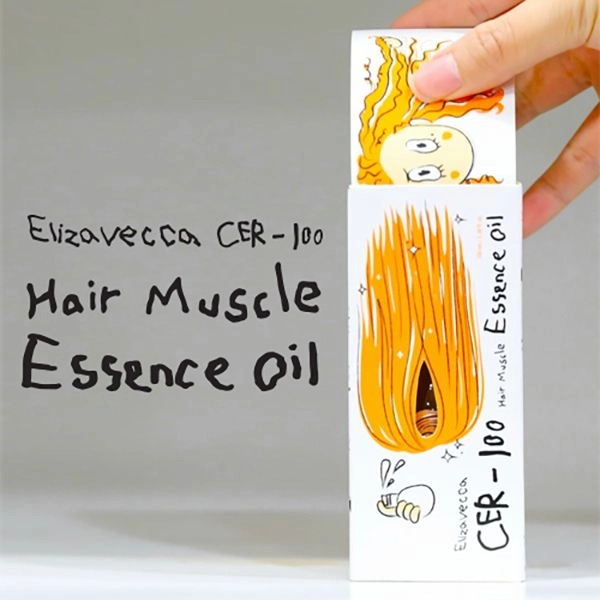 Есенція на основі масел для зміцнення волосся - Elizavecca CER-100 Hair Muscle Essence Oil, 100 мл - фото N5