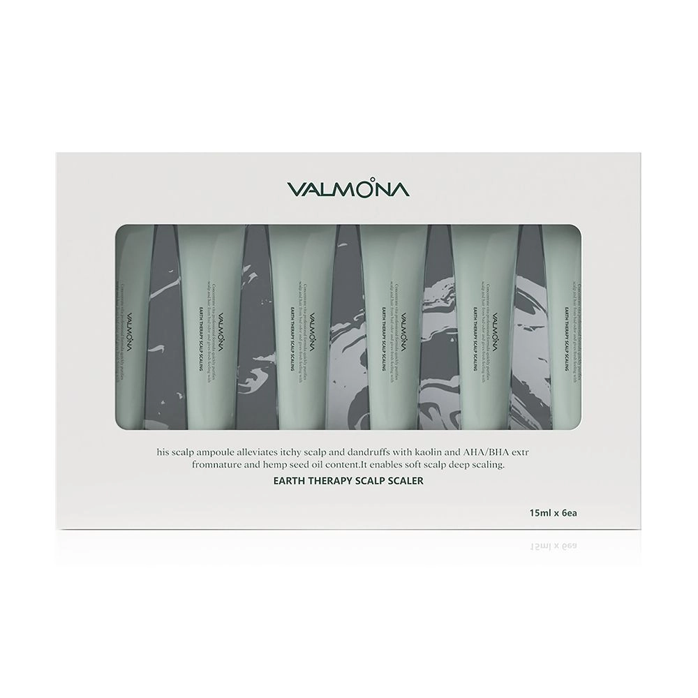 Очищающая сыворотка для кожи головы - Valmona Earth Therapy Scalp Scalerule, 6x15 мл - фото N8