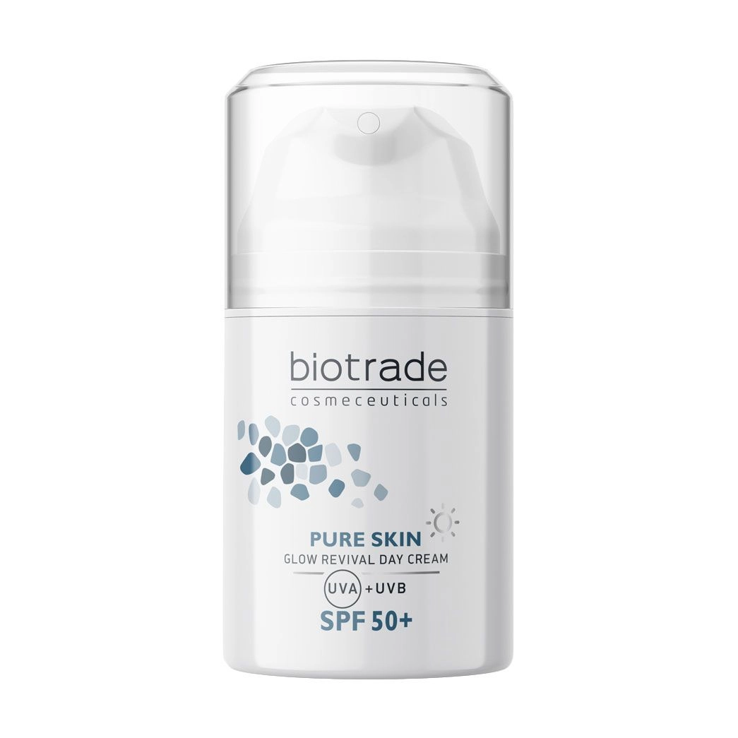 Денний ревіталізуючий крем проти перших ознак старіння з SPF 50 з гіалуроновою кислотою - Biotrade Pure Skin Day Cream SPF 50+, 50 мл - фото N3