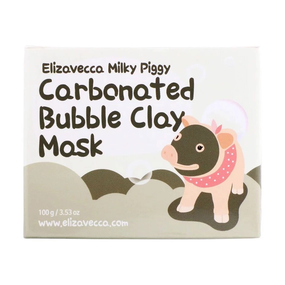 Глиняна-бульбашкова маска для обличчя - Elizavecca Milky Piggy Carbonated Bubble Clay Mask, 100 мл - фото N10