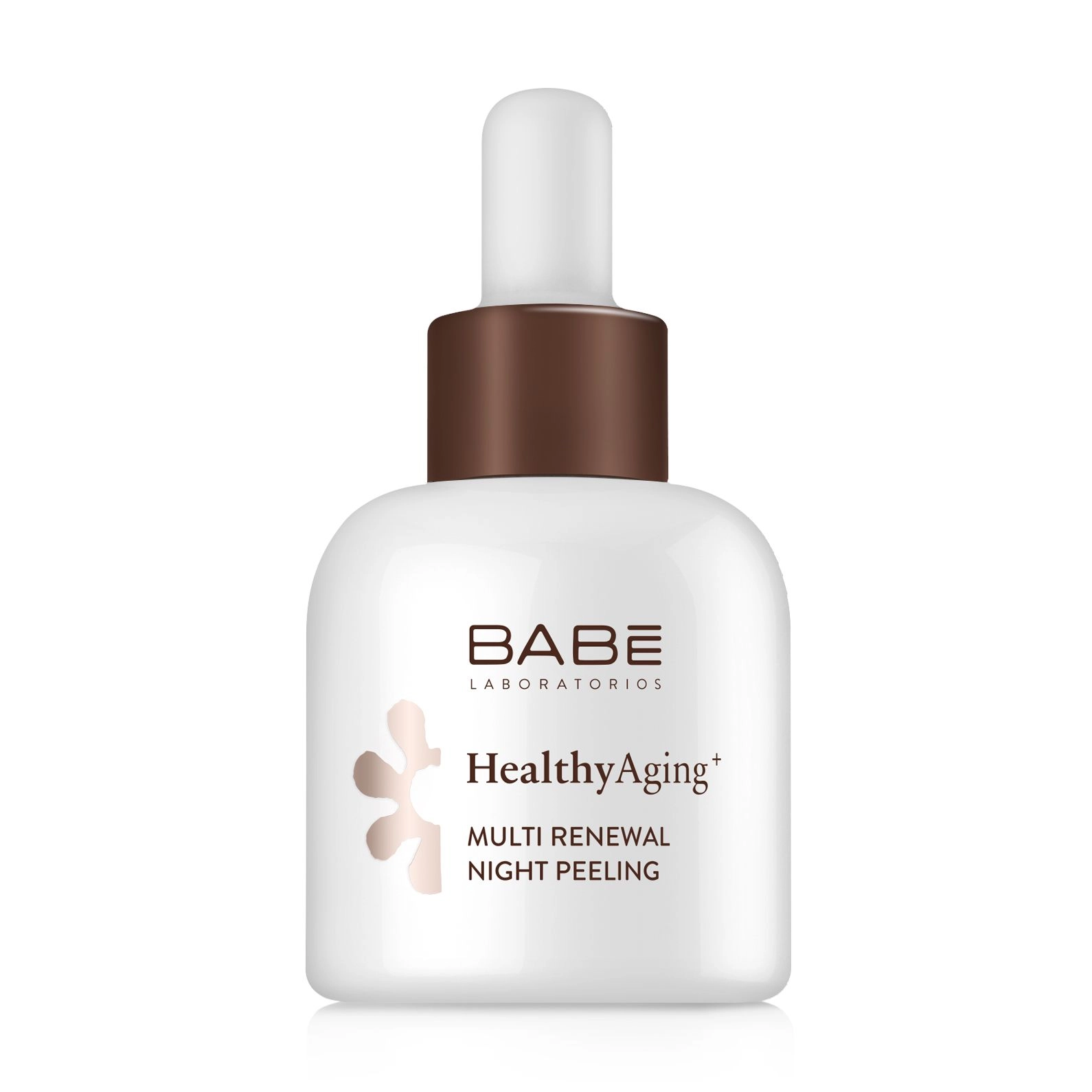 Ночной обновляющий пилинг с AHA кислотами и ретинолом - BABE Laboratorios Healthy Aging Multi Renewal Night Peeling, 30 мл - фото N4