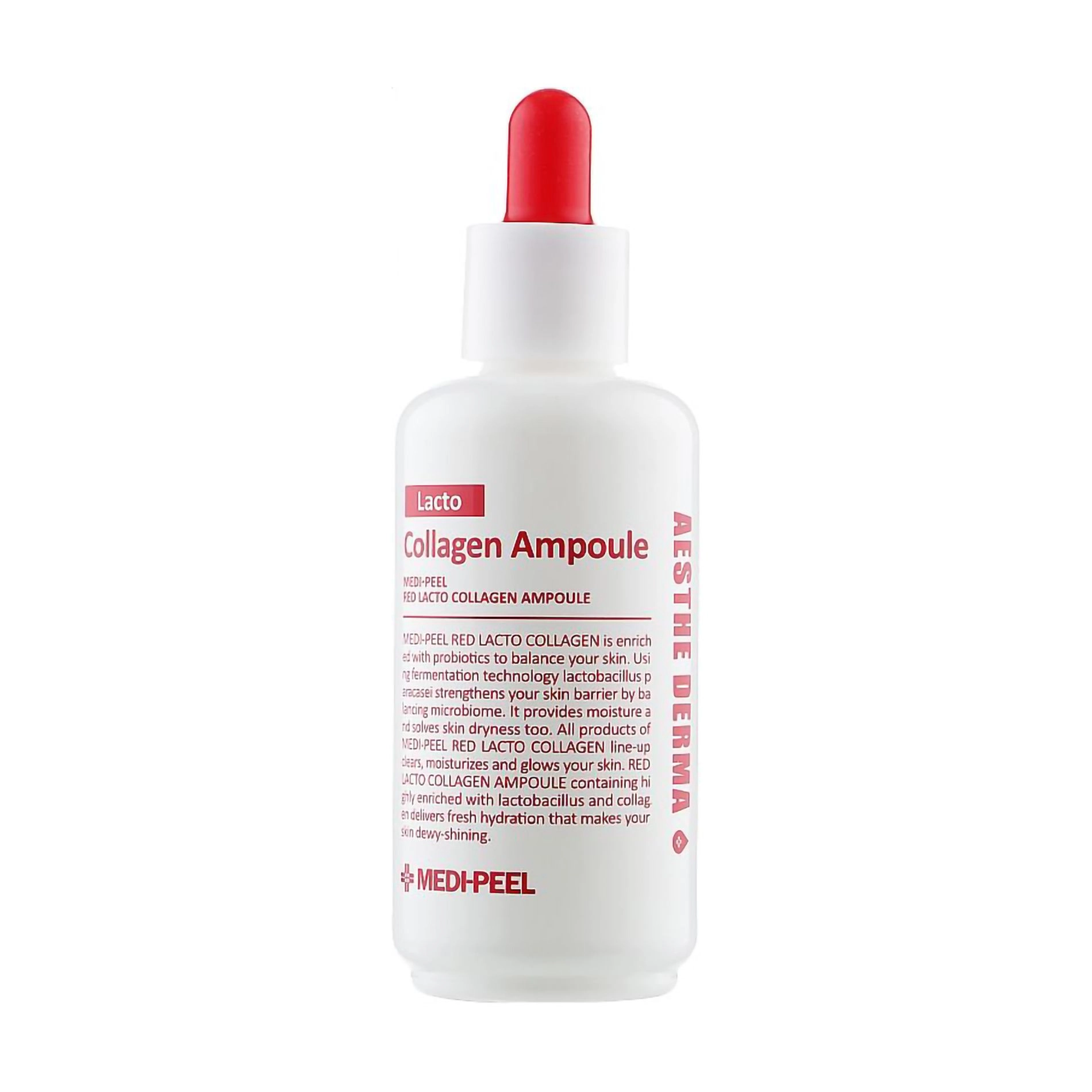 Ампульная сыворотка для лица с коллагеном и бифидобактериями - Medi peel Red Lacto Collagen Ampoule, 70 мл - фото N2