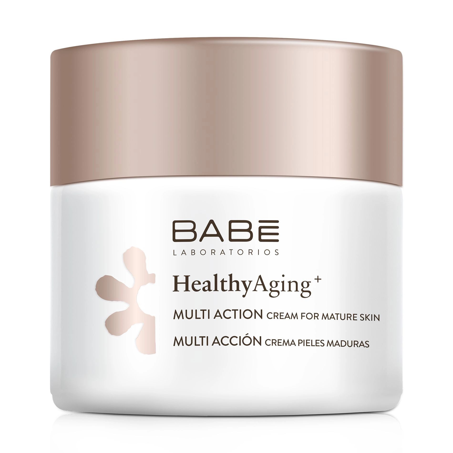 Мультифункціональний крем для дуже зрілої шкіри - BABE Laboratorios Healthy Aging Multi Action Cream For Mature Skin, 50 мл - фото N3