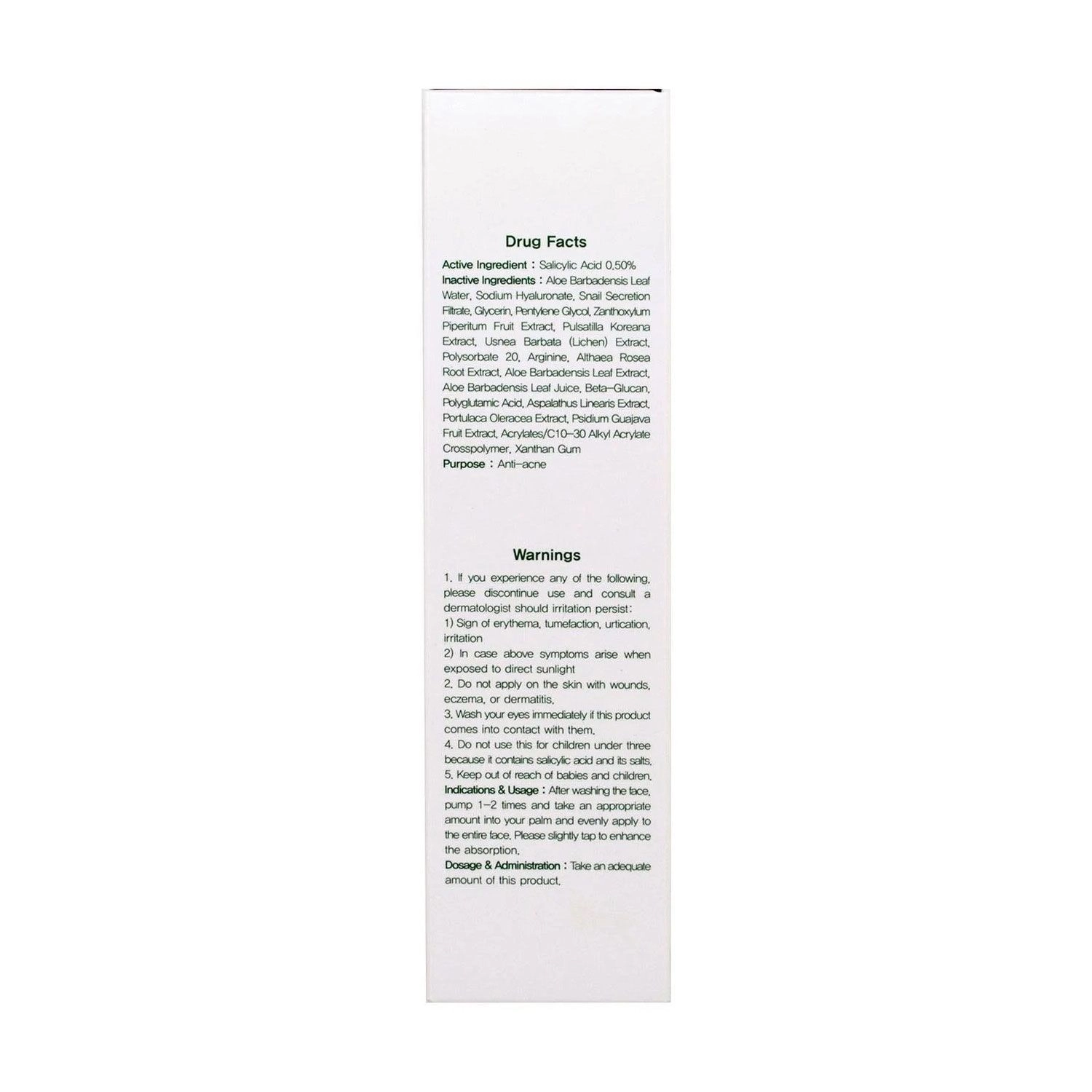 Тонер для обличчя з алое та саліциловою кислотою - Benton Aloe BHA Skin Toner, 200 мл - фото N5