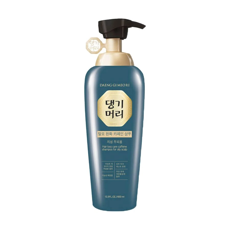 Шампунь от выпадения для жирной кожи головы - Daeng Gi Meo Ri Hair Loss Care Caffein Shampoo For Oily Scalp, 400 мл - фото N2